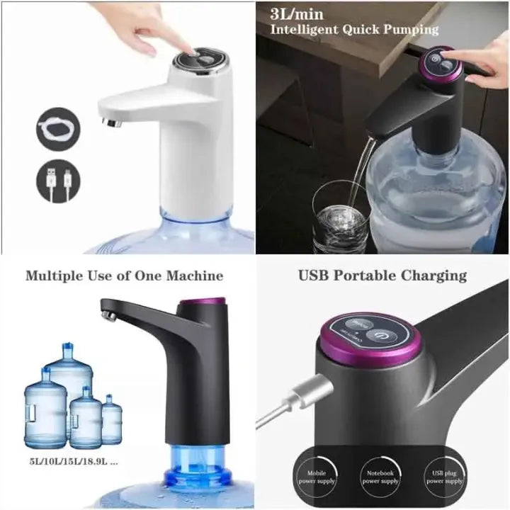 Automatic Electric Water Dispenser Smart Water Pump Gallon Water Bottle Switch (Random Color)