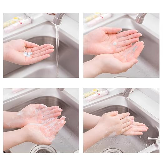 Disposable Soap Paper Strips for Journey Essentials, Compact Hand Wash Sheets with Soft Fragrance, Leakproof Tube Bottle for Daily Outdoor Freshness