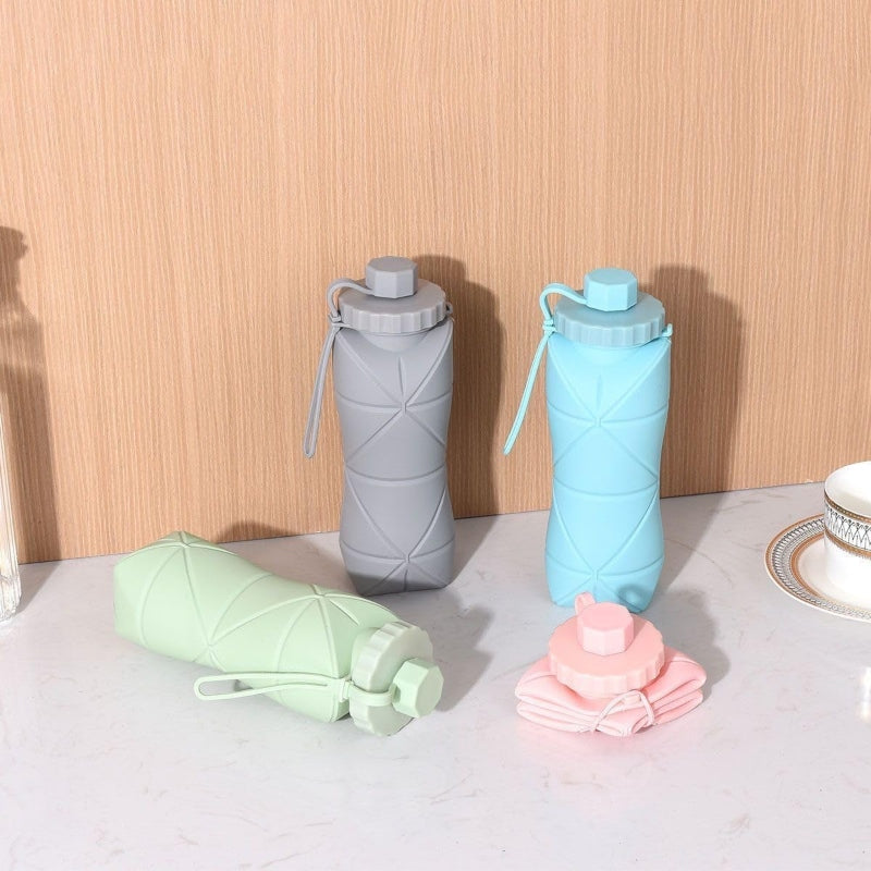 Silicone Foldable Water Bottles For Travel