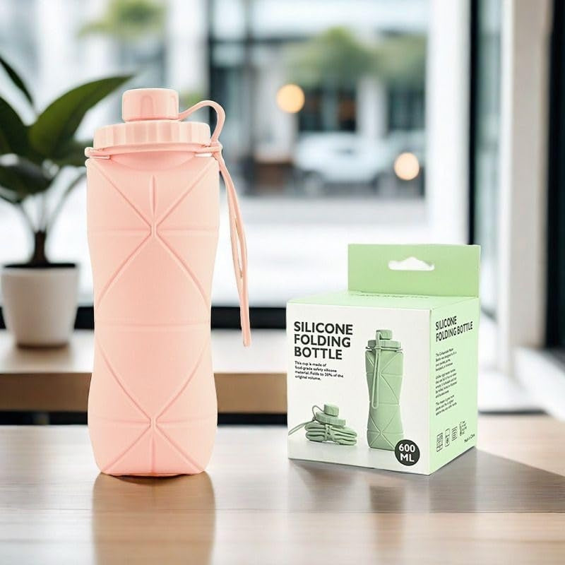 Silicone Foldable Water Bottles For Travel