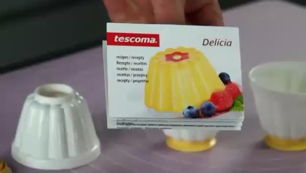 Pack of 4 Custards/Jelly Putting Moulds (with Box Packing)