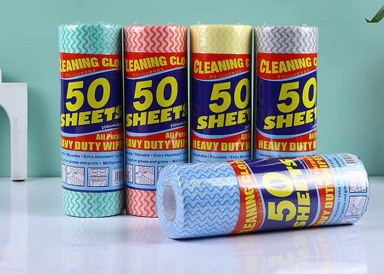 All-Purpose Heavy-Duty Wipes – 50 Sheets