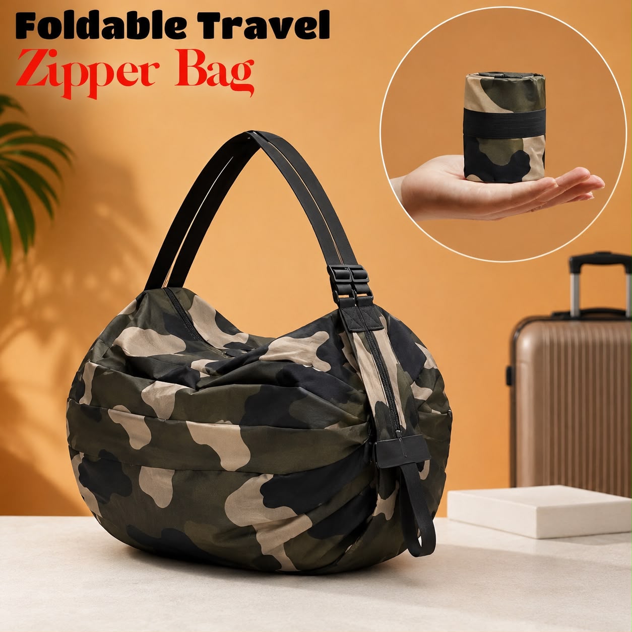 Foldable Travelling Zipper Bag