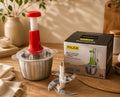 Vegetable Chopper 2L with Stainless Steel Bowl