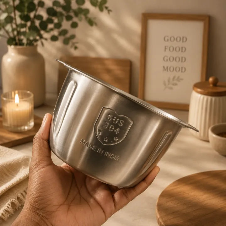 Vegetable Chopper 2L with Stainless Steel Bowl