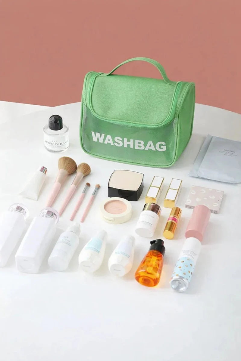 Travel Washbag Cosmetic Organizer | Waterproof Hanging Toiletry Bag