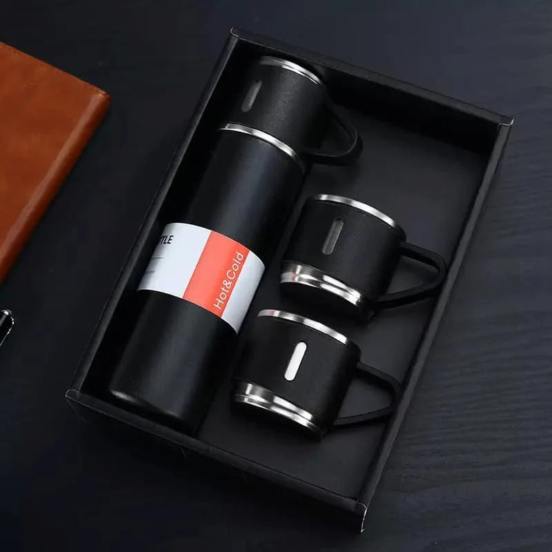 High Quality Thermo Bottle Vacuum Flask Set for Bussiness Holiday Gift